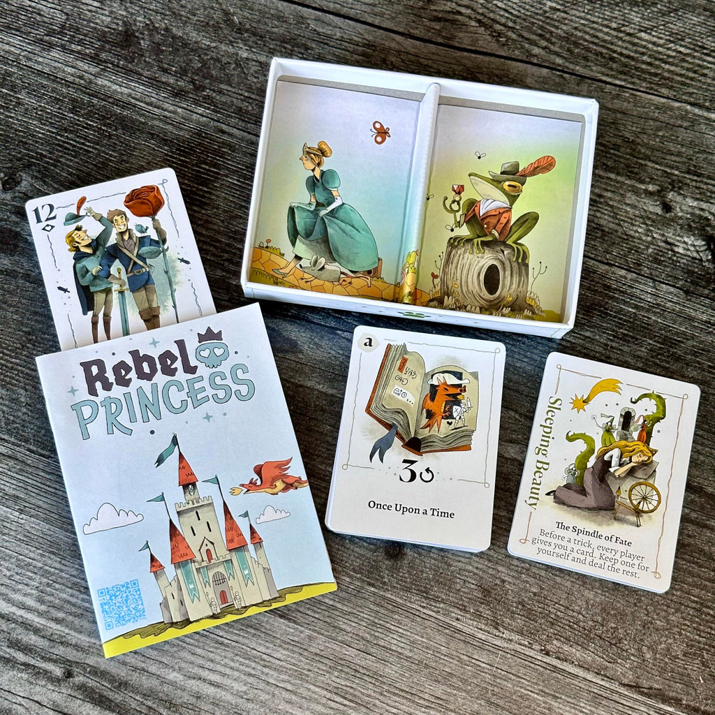 Rebel Princess Standard Edition Card Game | 3+ Players, 45-Minute Strategic Fun for Game Nights