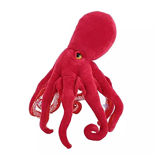Redsimulation 18-Inch Blue Octopus Plush Pillow – Soft Cushion for Kids and Room Decor