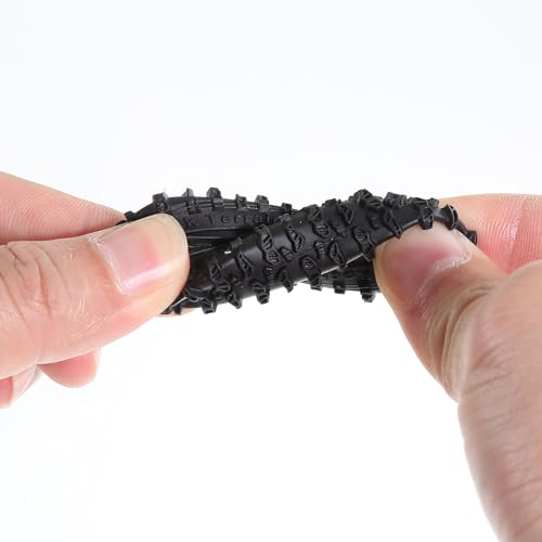 REDSPIDER 0.7 Cling On Crawler Tires - 40mm OD x 16mm for SCX30, Redcat Ascent-32, 1/30 1/32 RC Crawlers
