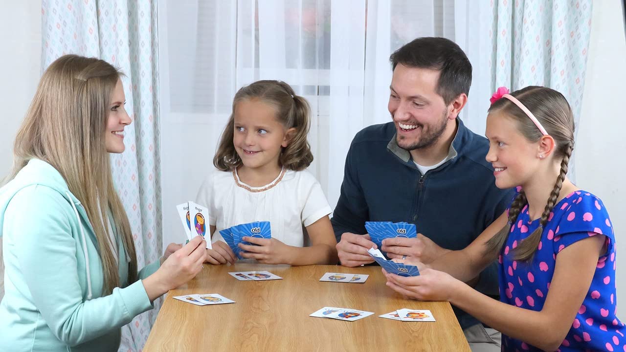 Regal Games 6 Classic Card Games for Kids – Go Fish, Crazy 8's, Old Maid, Slap Jack, War, Silly Monster Memory Match – Extra-Large Cards for Ages 4+