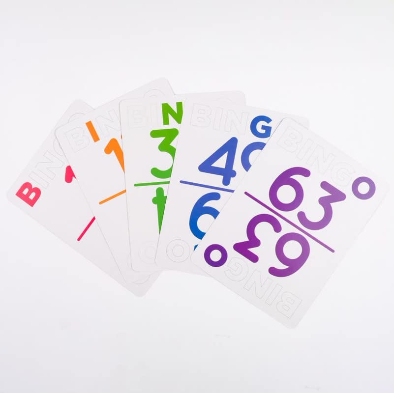 Regal Games Jumbo Bingo Calling Cards Deck - 75 Reusable Cards, Large Print, Travel-Friendly