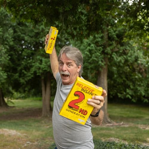 Relative Insanity Card Game - Hilarious Party Game for Family Night, Ages 14+