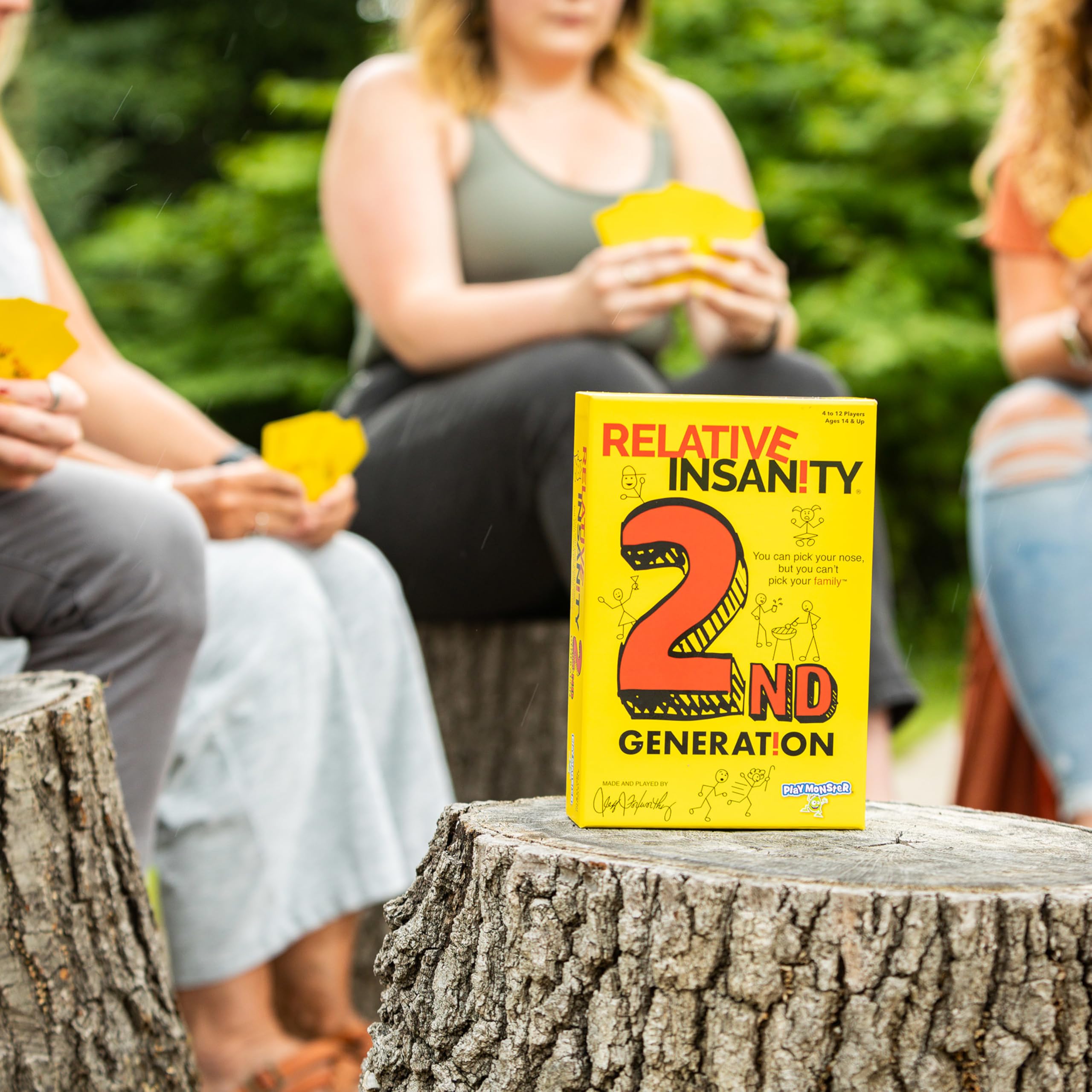 Relative Insanity Card Game - Hilarious Party Game for Family Night, Ages 14+