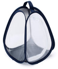 RESTCLOUD Mini Butterfly Habitat 7.5x7.5x11 Inch Pop-Up Insect Mesh Cage with Clear Window