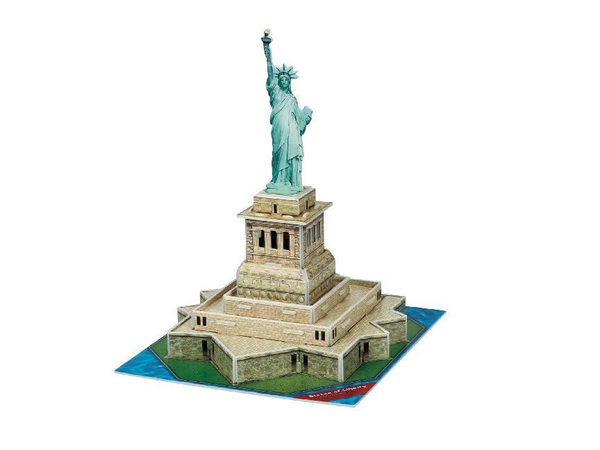 Revell 3D Puzzle Statue of Liberty – 31 Pieces, 19cm, Easy Build Kit