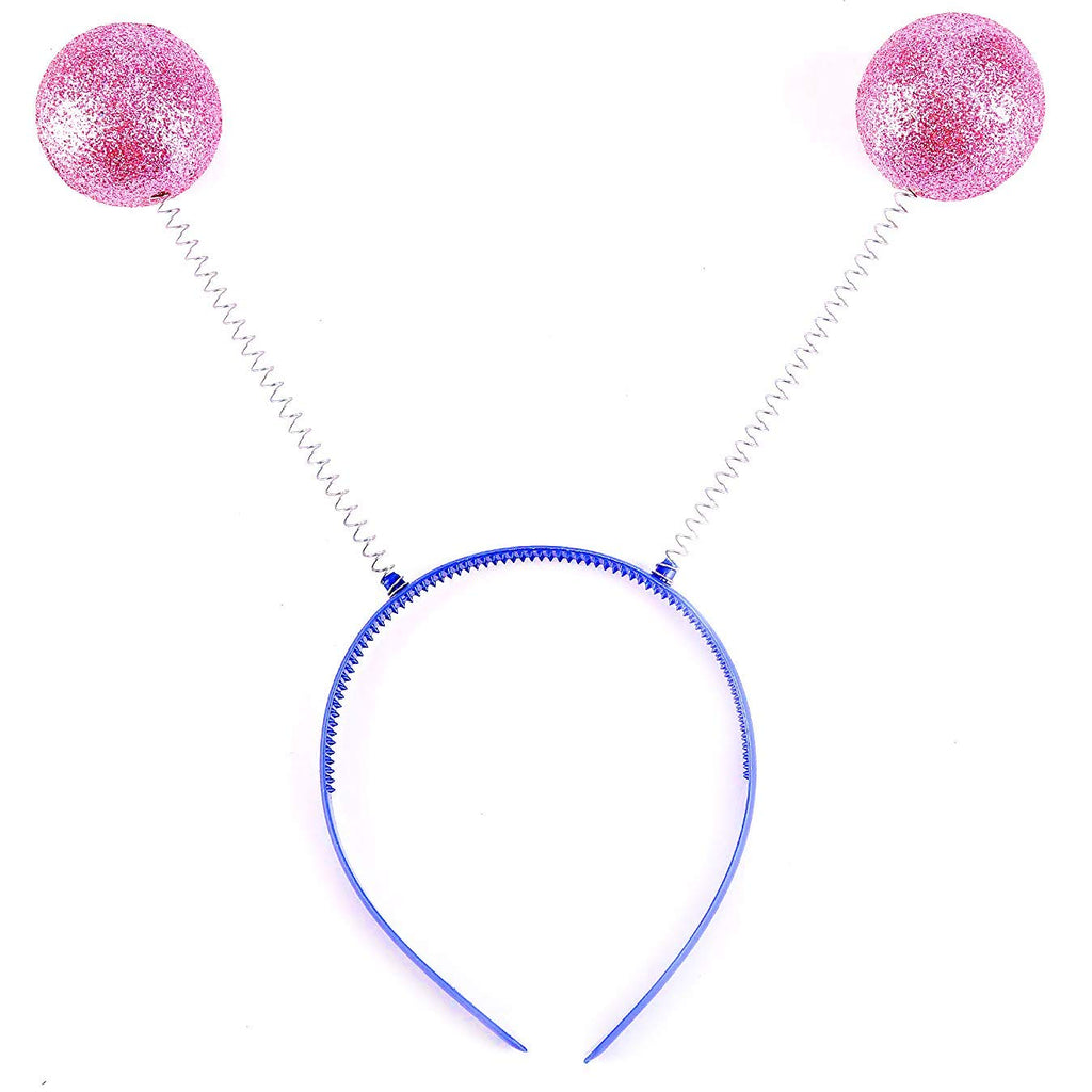 Rhode Island Novelty 10-Inch Head Bopper Assortment - 12 Pack, Plastic Antenna Headbands for Parties