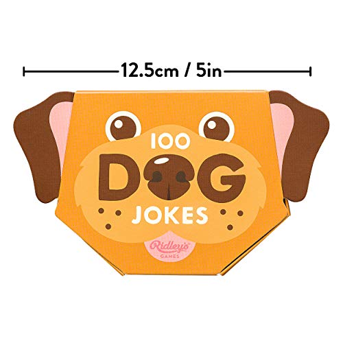 Ridley's 100 Dog Joke Cards – Hilarious Family-Friendly Jokes for All Ages
