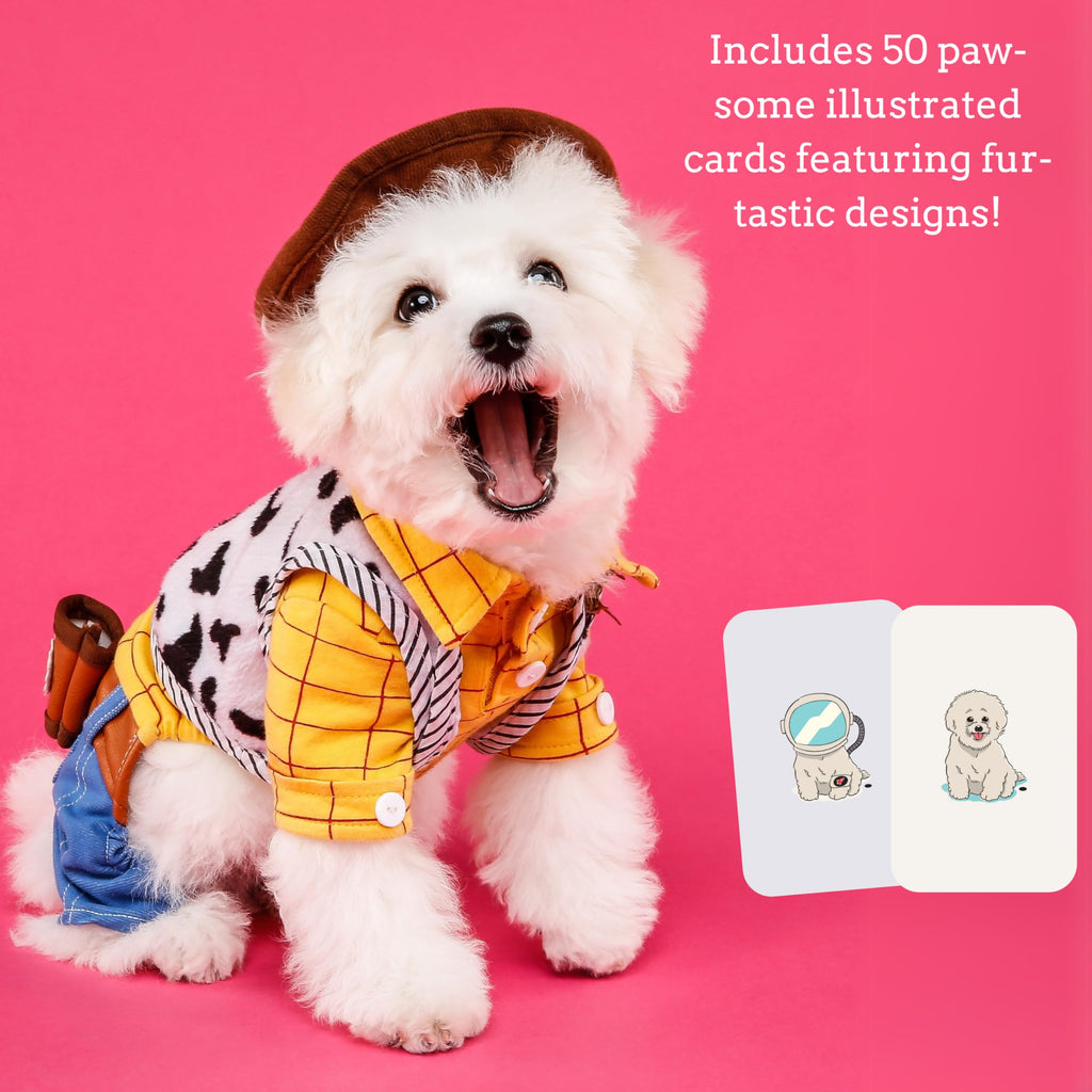 Ridley’s Dressed Up Dogs Memory Game – 50 Matching Cards with Adorable Costumed Dogs