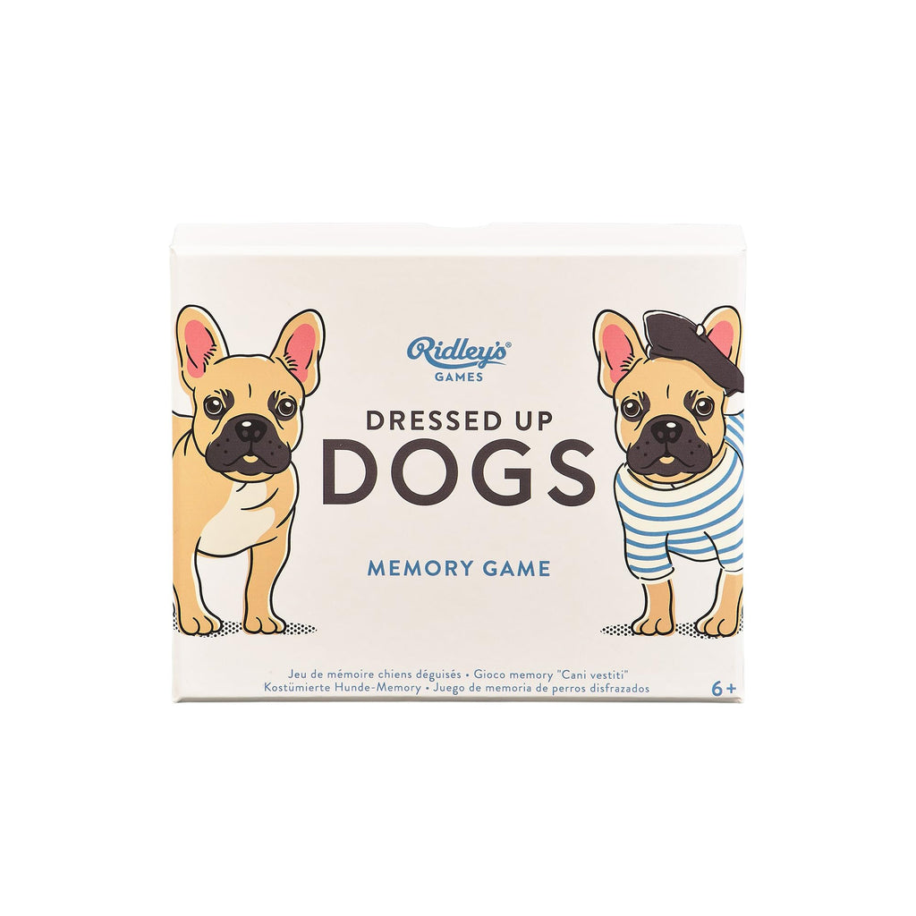 Ridley’s Dressed Up Dogs Memory Game – 50 Matching Cards with Adorable Costumed Dogs