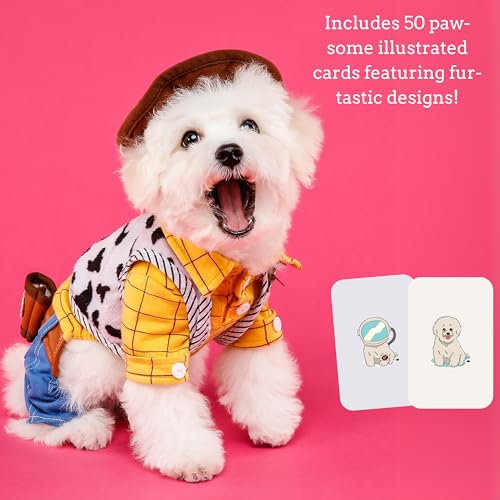 Ridley’s Dressed Up Dogs Memory Game – 50 Matching Cards with Adorable Costumed Dogs