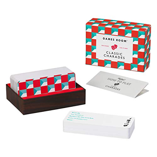 Ridley's Games Room Classic Charades – 140 Cards, Family Party Game for Ages 6+