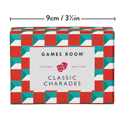 Ridley's Games Room Classic Charades – 140 Cards, Family Party Game for Ages 6+