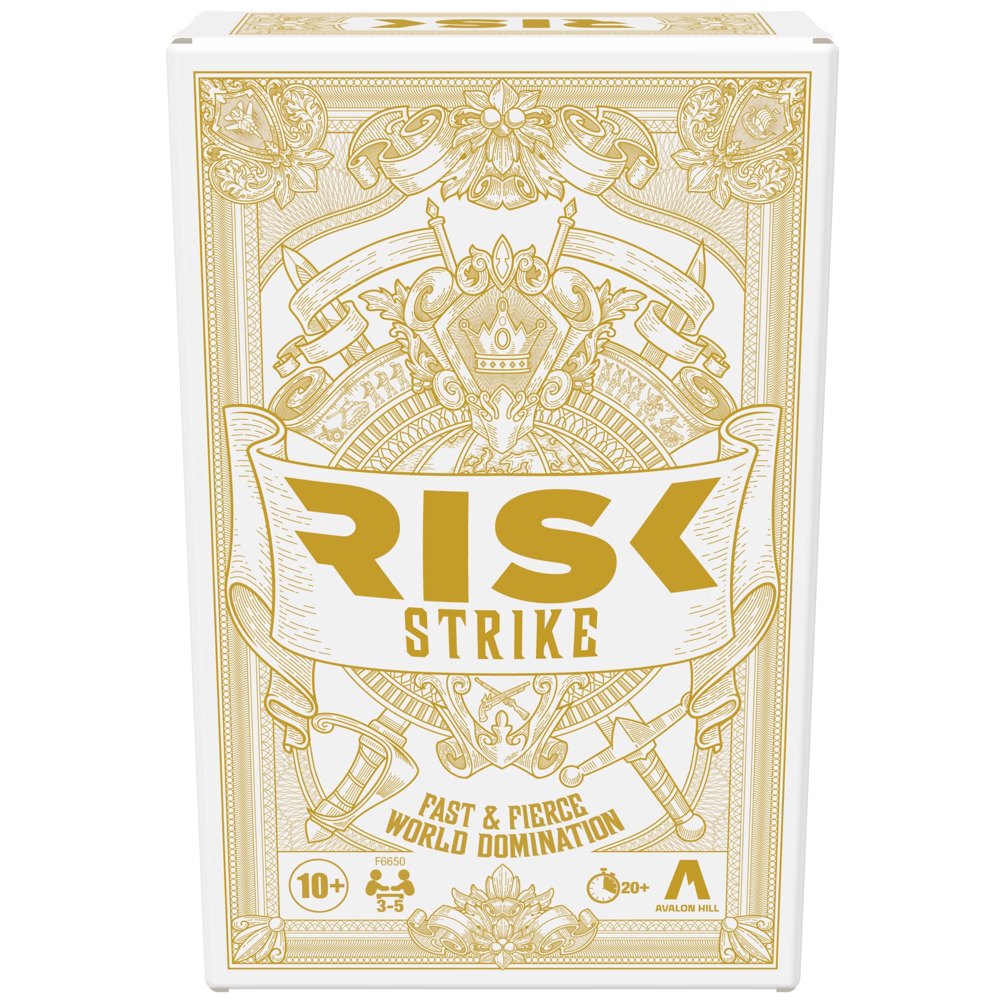 Risk Strike: Fast-Paced Card & Dice Game – 20-Minute Strategy for 2-5 Players, Ages 10+