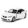 RMZ City 1:36 BMW M2 Diecast Pull-Back Toy Car, White – Collectible Model for Ages 3+