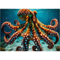 Rocorose 1000 Piece Octopus Puzzle – Deep Sea Ocean Exploration Jigsaw for Adults