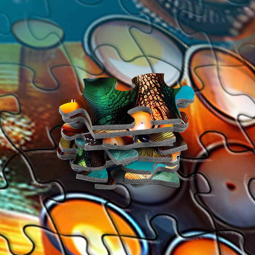 Rocorose 1000 Piece Octopus Puzzle – Deep Sea Ocean Exploration Jigsaw for Adults