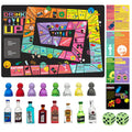 Rosafinal Drinking Board Game – Large Rubber Mat, 52 Cards, Mini Bottles – Fun Party Game for Adults 21+