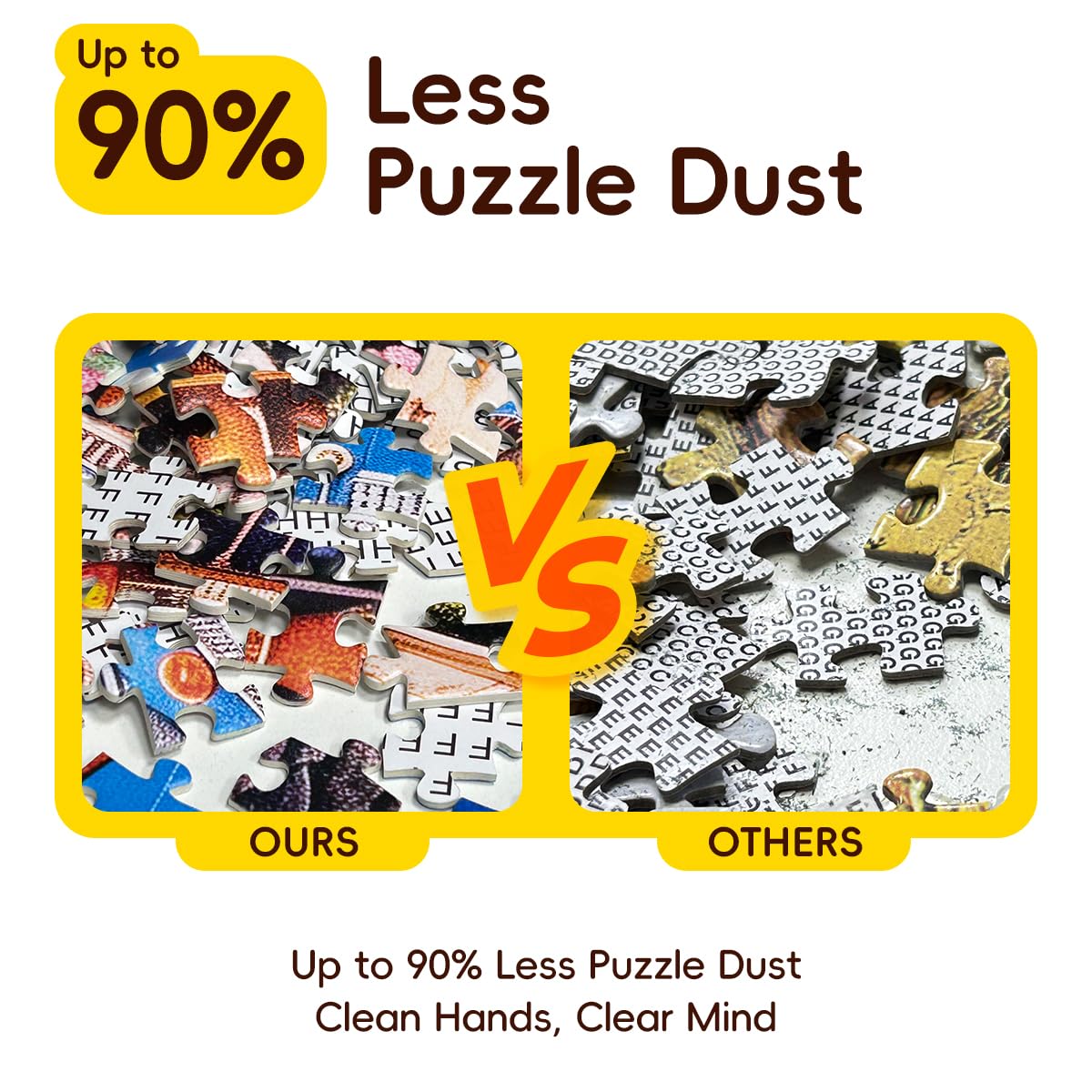 ROSE RAIN 1000 Piece Jigsaw Puzzle for Adults – Cartoon Dogs on Roller Coaster, Thick Dust-Free Board with Letters on Back, Fun Family Game Night Gift