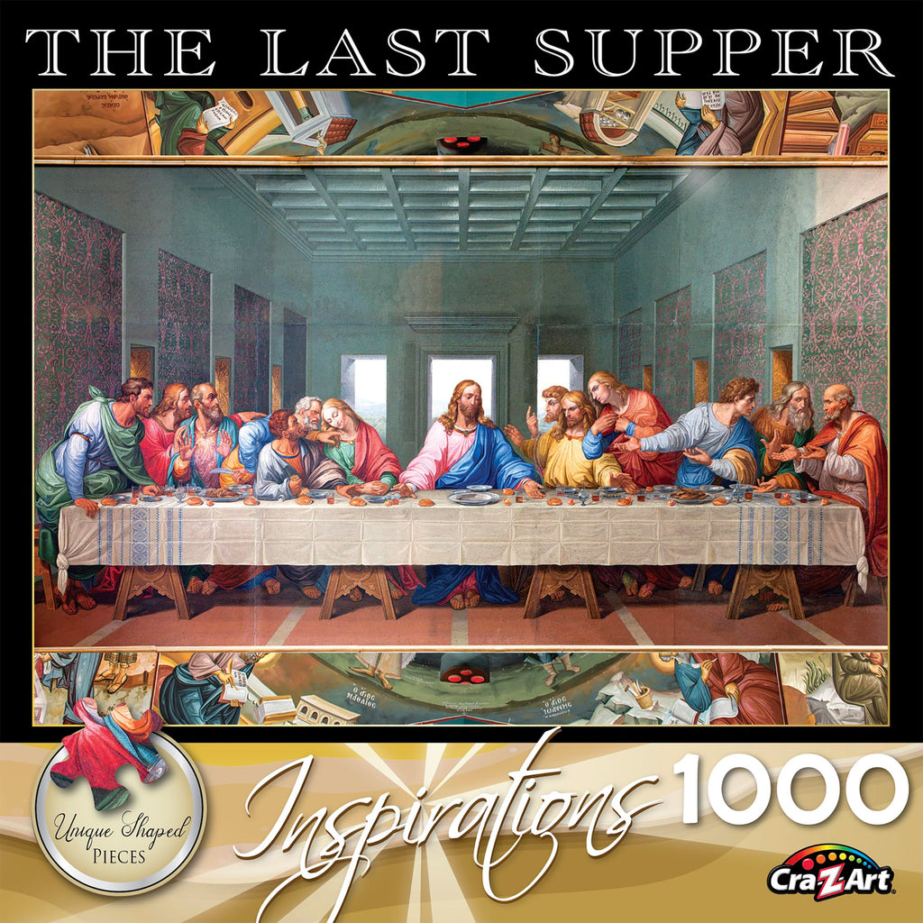 RoseArt 1000 Piece Jigsaw Puzzle – The Last Supper by Leonardo da Vinci