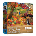 RoseArt Chris Bigelow Fall Harvest 1000 Piece Jigsaw Puzzle for Adults