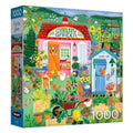 RoseArt Hobby Haven Community Garden 1000 Piece Jigsaw Puzzle – Vibrant Vegetable Garden Scene