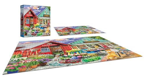 RoseArt Hobby Haven Greentree Garden Center 1000 Piece Jigsaw Puzzle for Adults