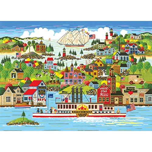RoseArt Home Country: The Americana 1000-Piece Puzzle – Premium Quality Jigsaw for Adults