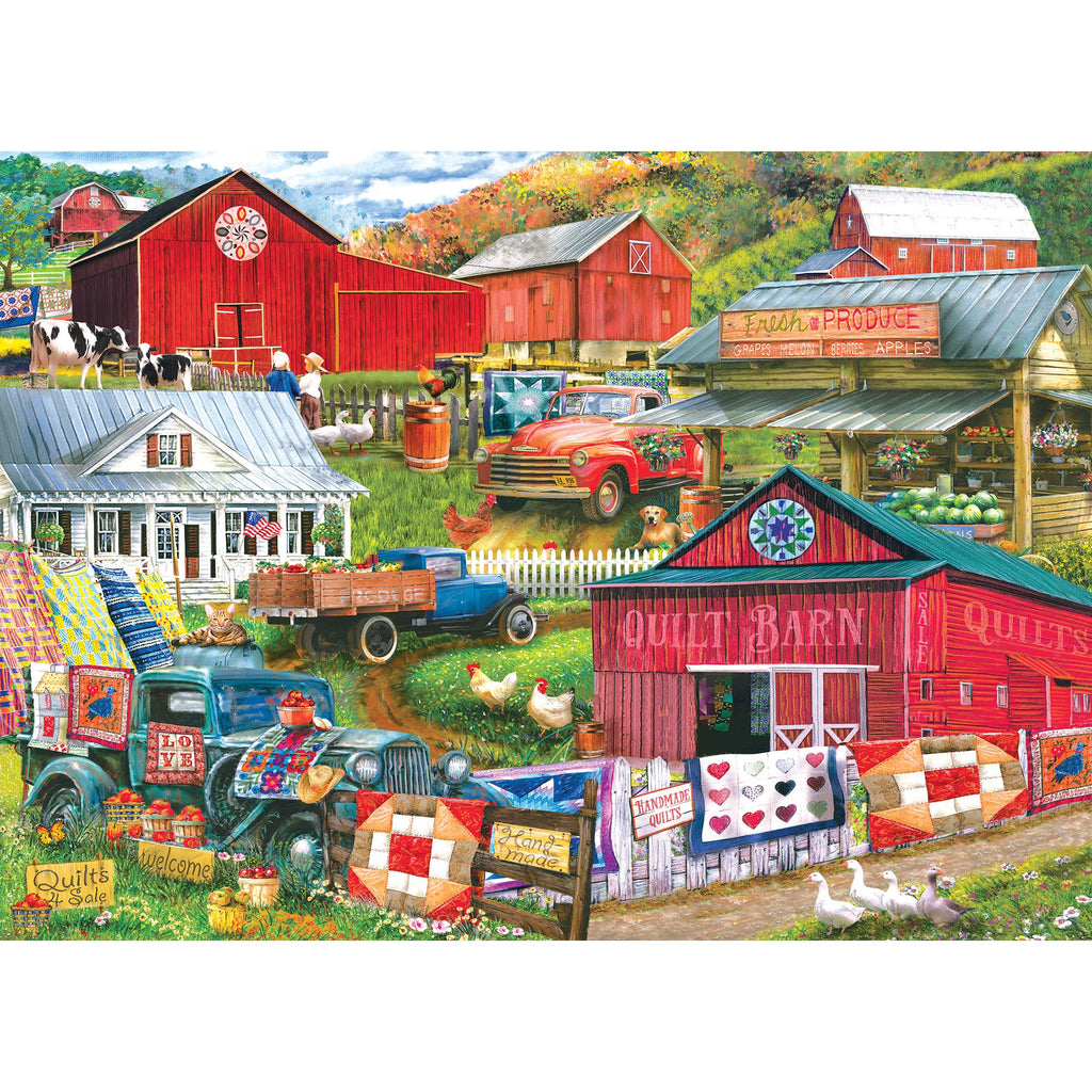 RoseArt Kodak Premium 1000-Piece Jigsaw Puzzle: Country Compilation