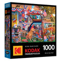 RoseArt Kodak Premium 4th of July Yard 1000-Piece Jigsaw Puzzle – Patriotic Summer Fun for Adults