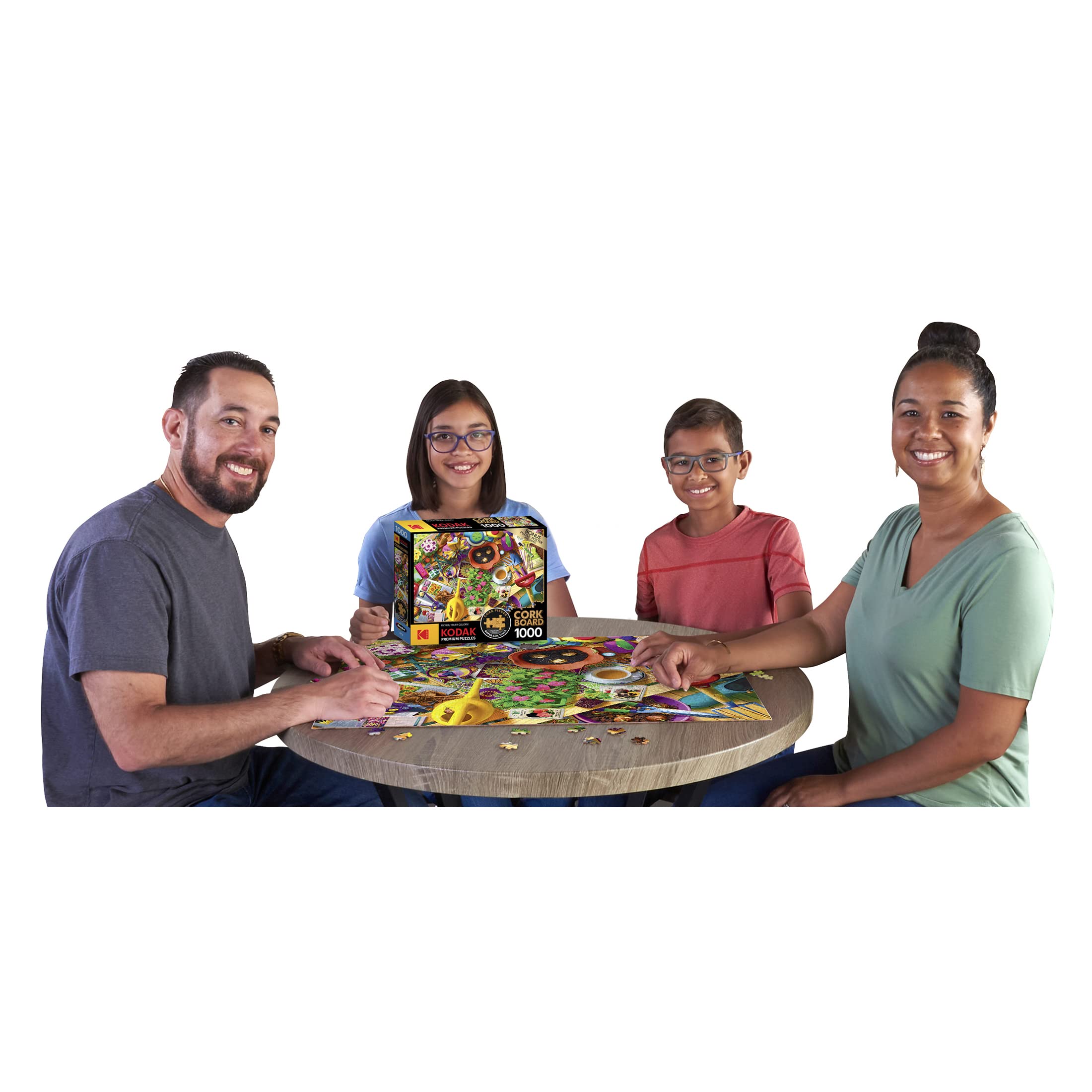 RoseArt Kodak Premium Cork 1000-Piece Jigsaw Puzzle: Inside the Gardener's Shed for Adults