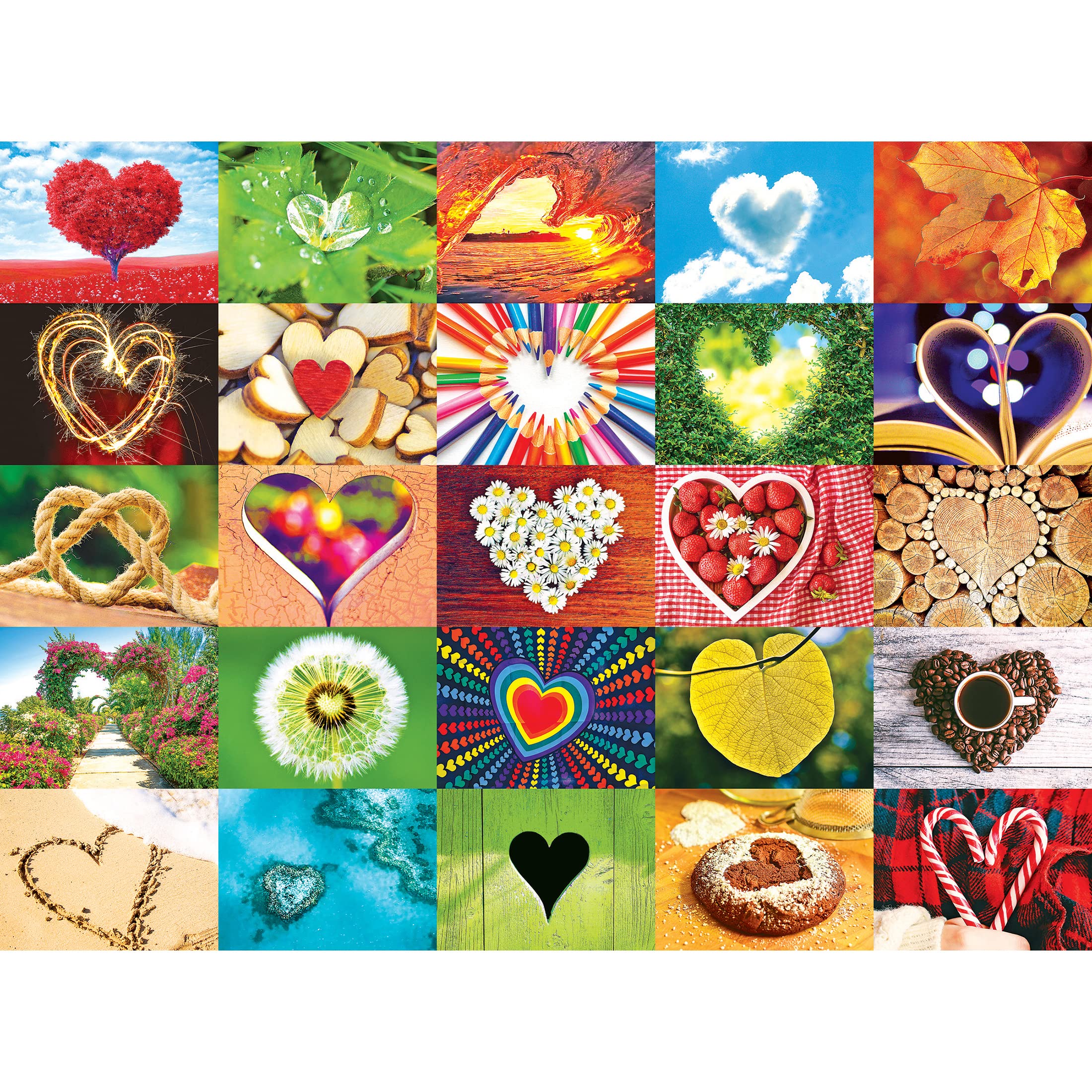 RoseArt Kodak Premium Cork Puzzle: Love is Everywhere, 1000-Piece Jigsaw for Adults