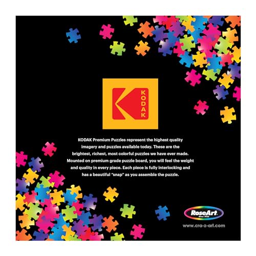 RoseArt Kodak Premium Knitting Kitten 350 Piece Jigsaw Puzzle - 24" x 18"