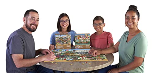 RoseArt Mount Rushmore 1000-Piece Jigsaw Puzzle – Premium Quality Puzzle Board