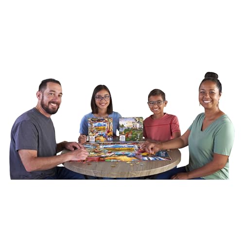 RoseArt My Happy Place Van Life 750 Piece Jigsaw Puzzle - Grand Tetons