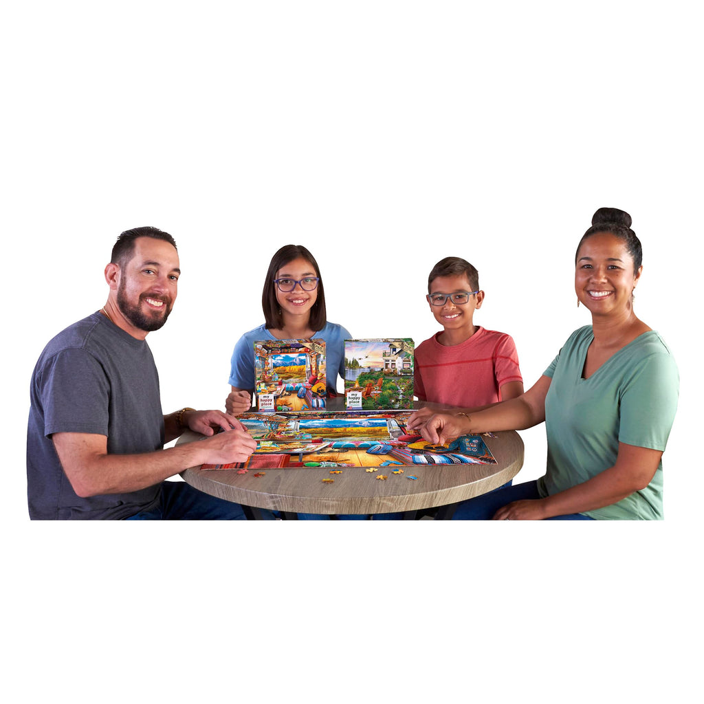 RoseArt My Happy Place Van Life 750 Piece Jigsaw Puzzle - Grand Tetons