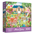 RoseArt Olivia Gibbs Spring Garden 300-Piece Jigsaw Puzzle – 18x24 Inches, Made in USA