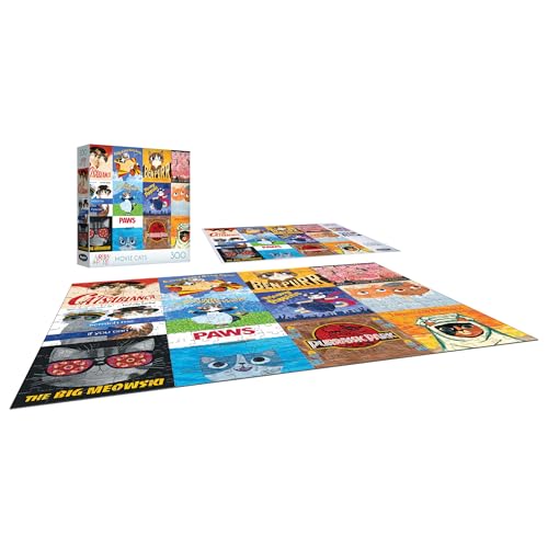 RoseArt Planet Cat Movie Cats 300-Piece Jigsaw Puzzle – Fun Cat Movie Parodies