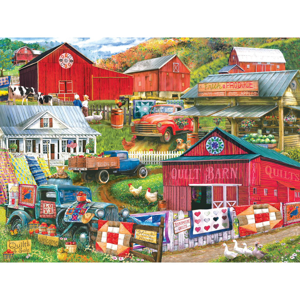RoseArt Puzzle Collector Country Compilation 300-Piece Jigsaw Puzzle – 18x24 Inch Finished Size