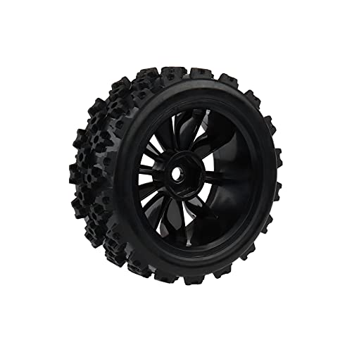 Rowiz 1/10 RC Car Tires 12mm Hex Wheels for 1/18 Truck 1/16 Buggy Replacement Set
