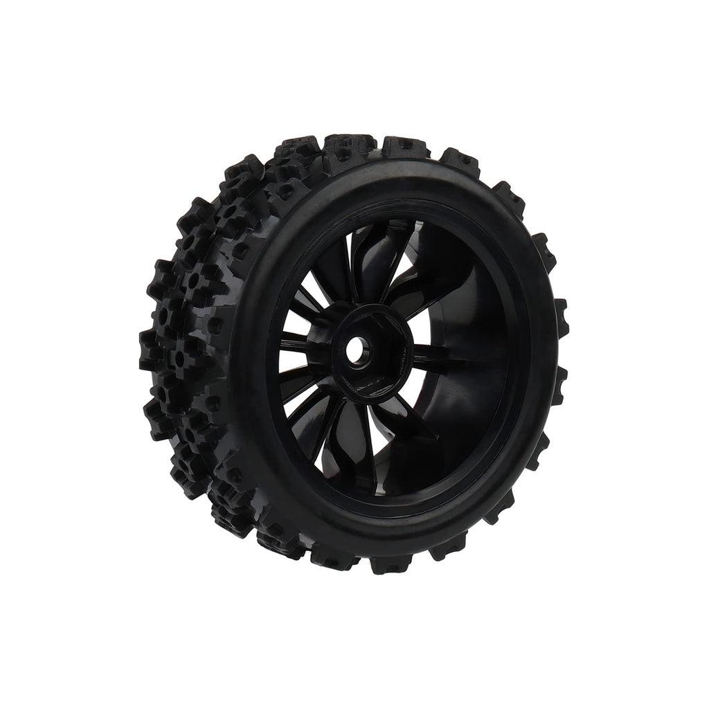 Rowiz 1/10 RC Car Tires 12mm Hex Wheels for 1/18 Truck 1/16 Buggy Replacement Set
