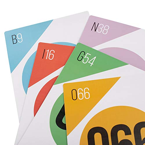 Royal Bingo Giant Calling Cards – 75-Pack, 8.25x11.75 Inch High Visibility Bingo Cards
