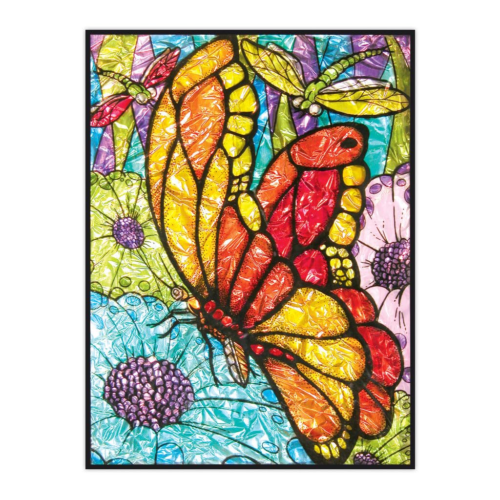Royal & Langnickel Butterfly Foil Painting Kit – 8.25x10.25 Inch Board