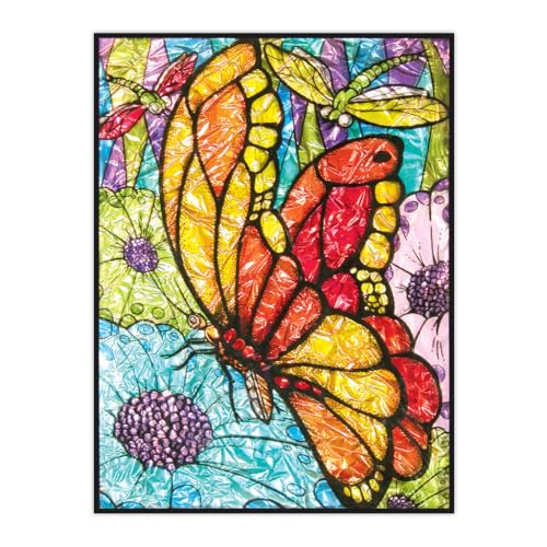 Royal & Langnickel Butterfly Foil Painting Kit – 8.25x10.25 Inch Board