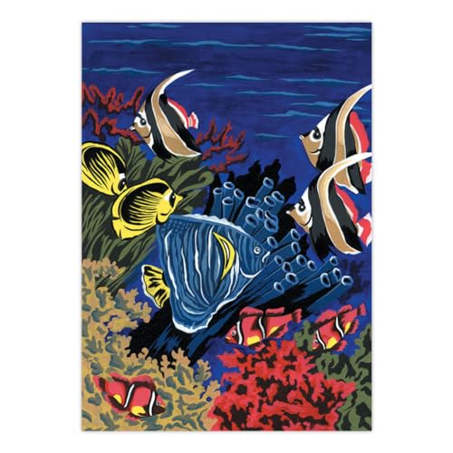 Royal & Langnickel Junior Paint by Numbers Kit – Underwater Life, Ages 8+