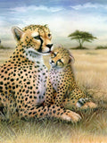 Royal & Langnickel Leopard Paint by Number Kit for Kids Ages 8+