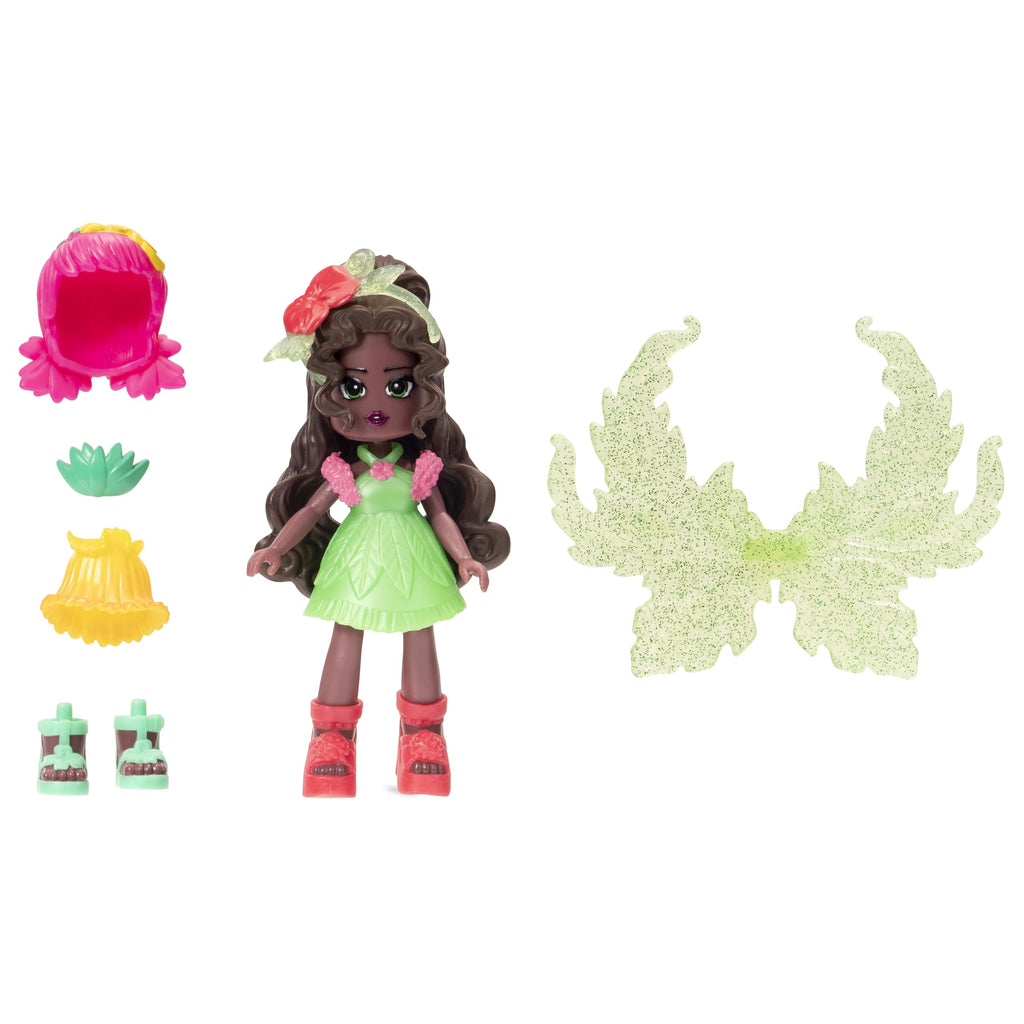 Royale High Series 2 Nature Fairy Doll - 3 Inch with 9 Fashion Pieces & Virtual Item Code