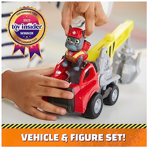 Rubble & Crew Charlie Crane Figurine – Construction Toy with Articulated Figure for Kids Ages 3+