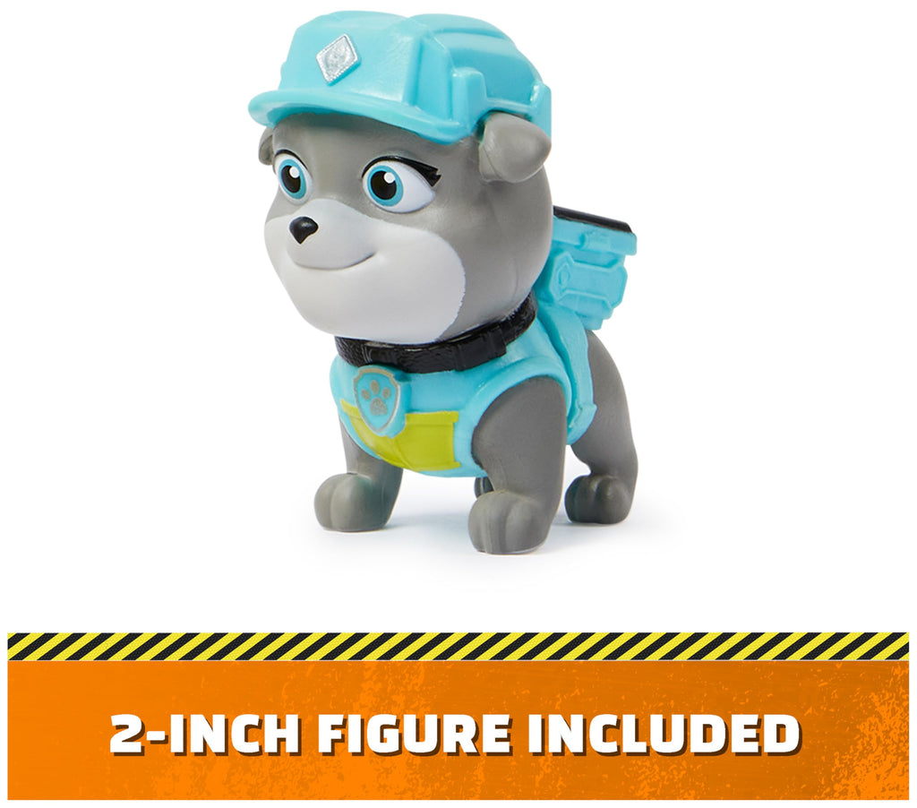 Rubble & Crew Motor's Wrecking Ball Truck with Action Figure – Construction Toy for Kids Ages 3+
