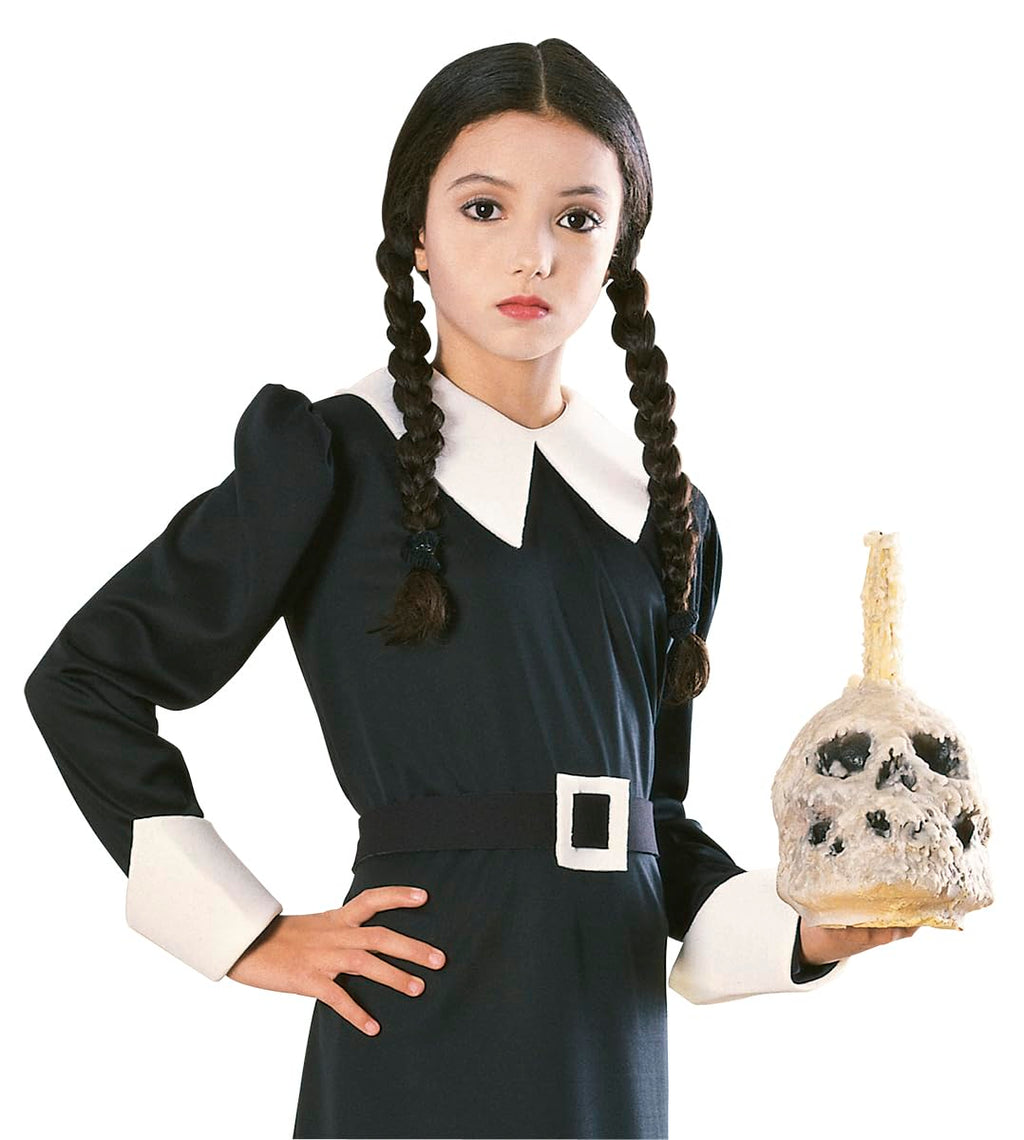 Rubie's Child Wednesday Addams Wig - Officially Licensed Costume Wig for Kids