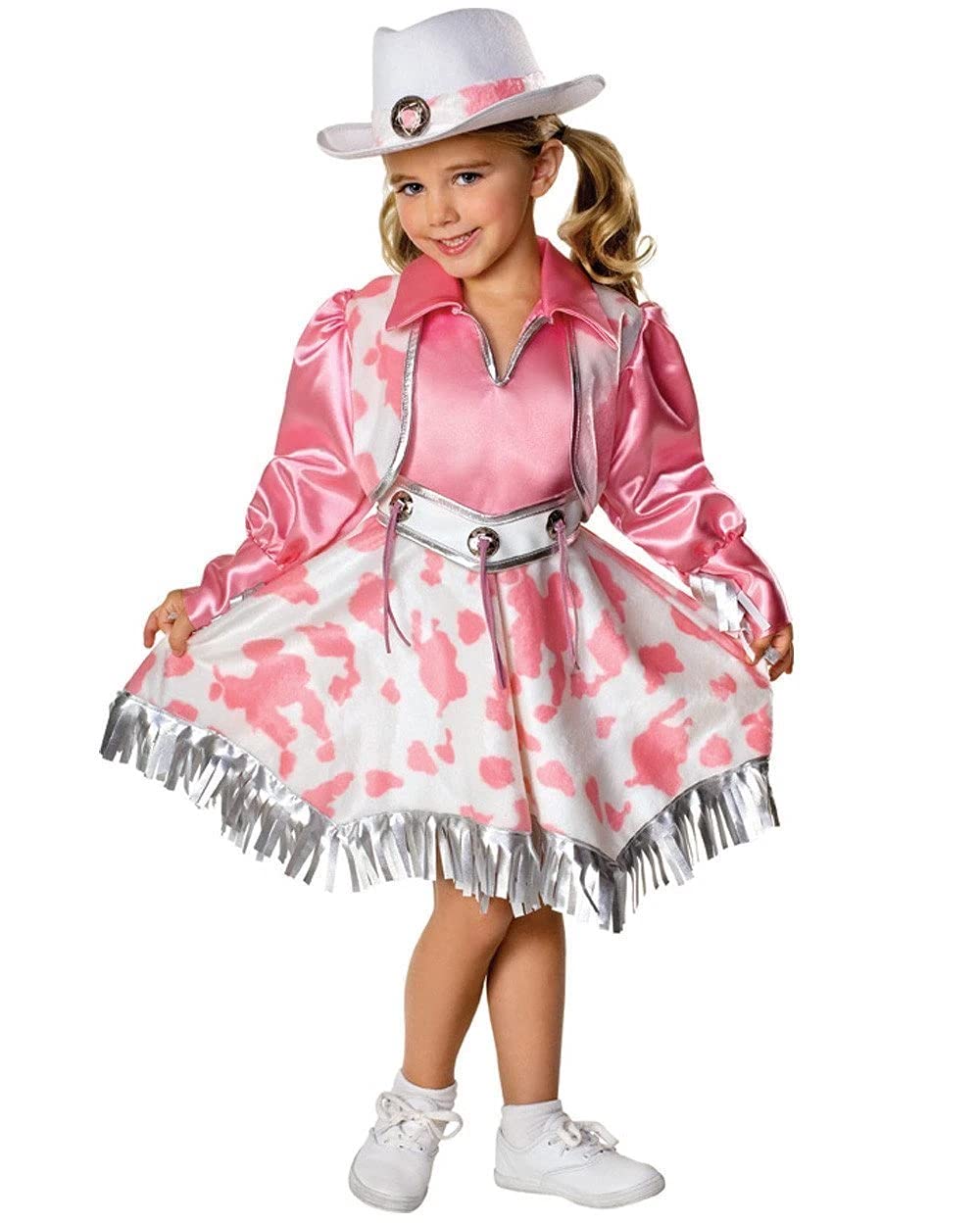 Rubies Let's Pretend Western Diva Cowgirl Costume – Child Medium
